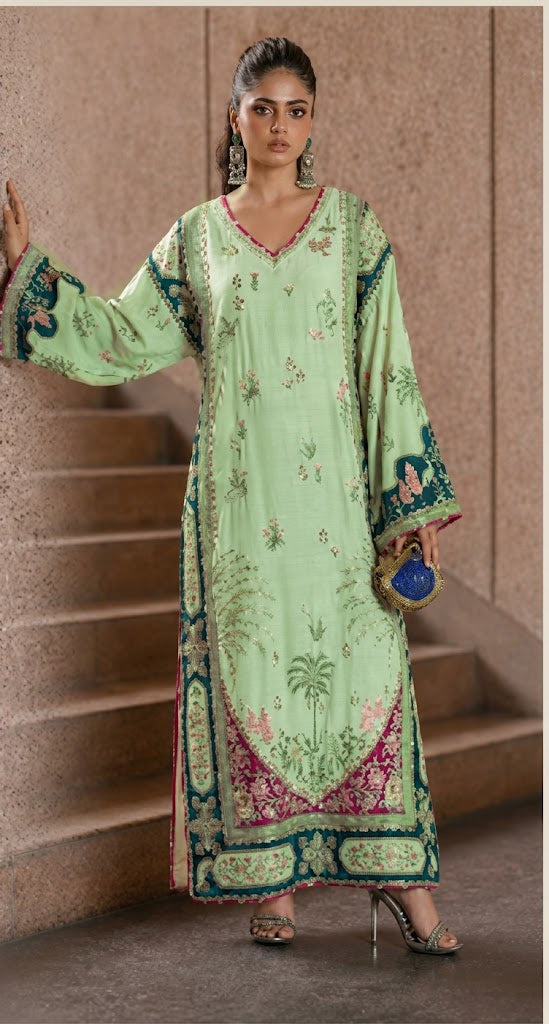 Ethnic Viral Kaftaan HM-001 Pista