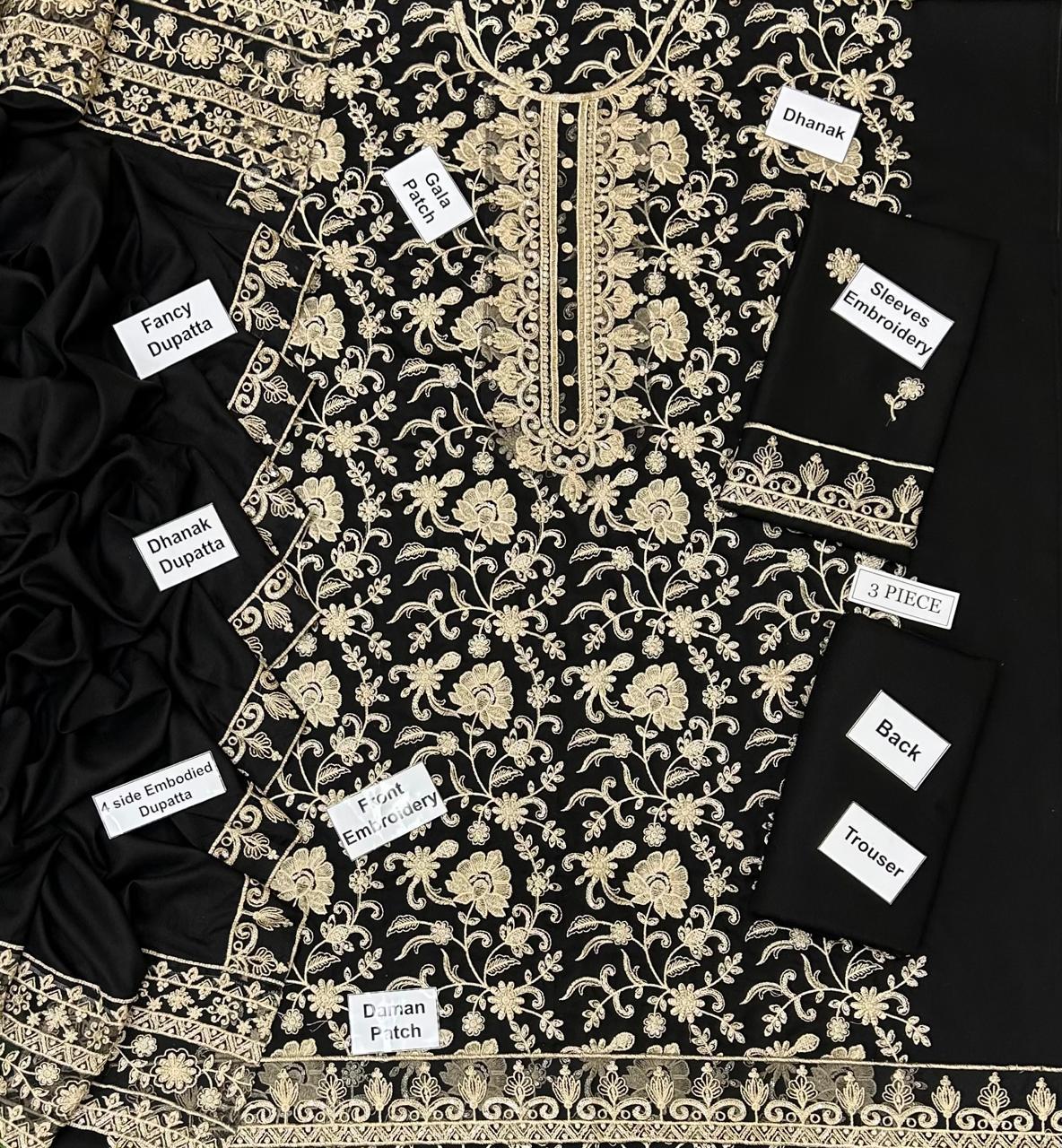DHANAK 3PC HM-BLACK44
