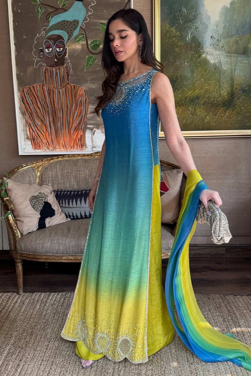 Silk Embroiderd 3PC