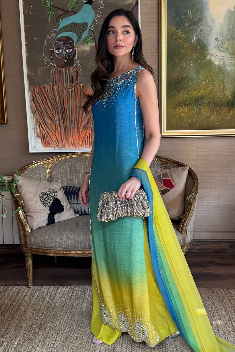 Silk Embroiderd 3PC