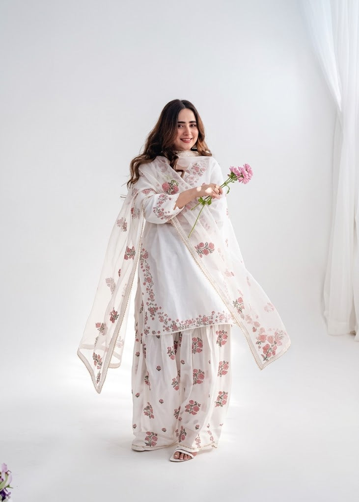 Premium Silk Embroidery 3PC SUIT