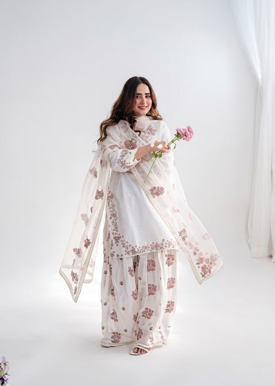 Premium Silk Embroidery 3PC SUIT